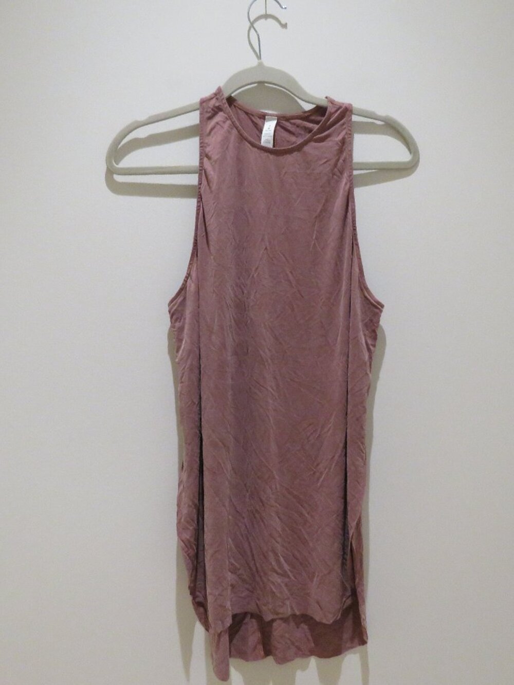 LULULEMON LAB Restore Tunic Top in Red Dust Size 4 Athleisure Workout Travel - Picture 3 of 12